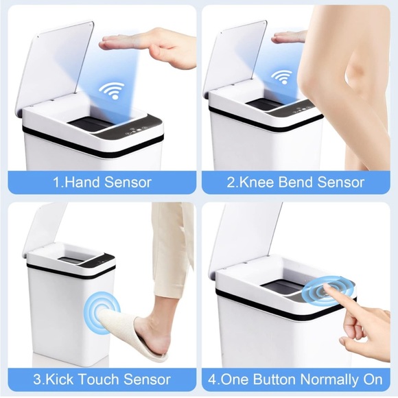 2 pack Touchless Trash cans - Picture 5 of 7